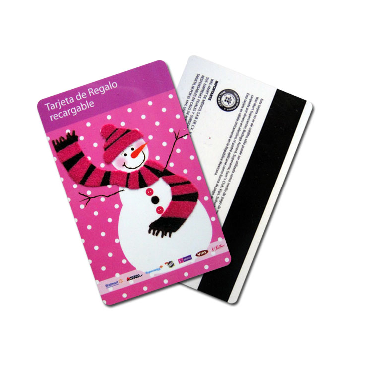 植绒IC卡-PVC加工卡耐摩擦环保卡保湿防图片