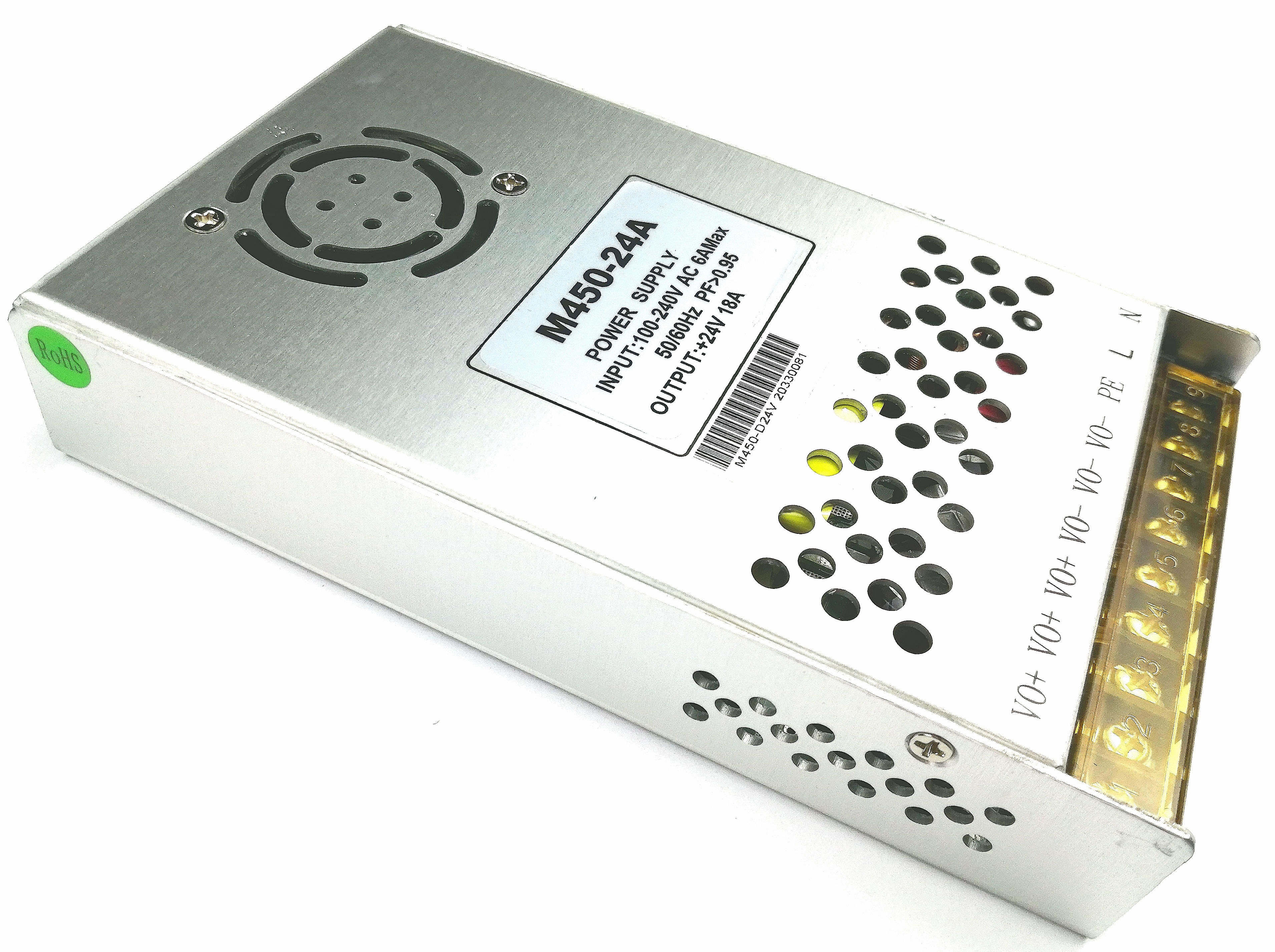 超薄小体积400W-12V24V36V48V60V33.3A16.6A11A8.3A6.6A替代MW RSP开关电源图片