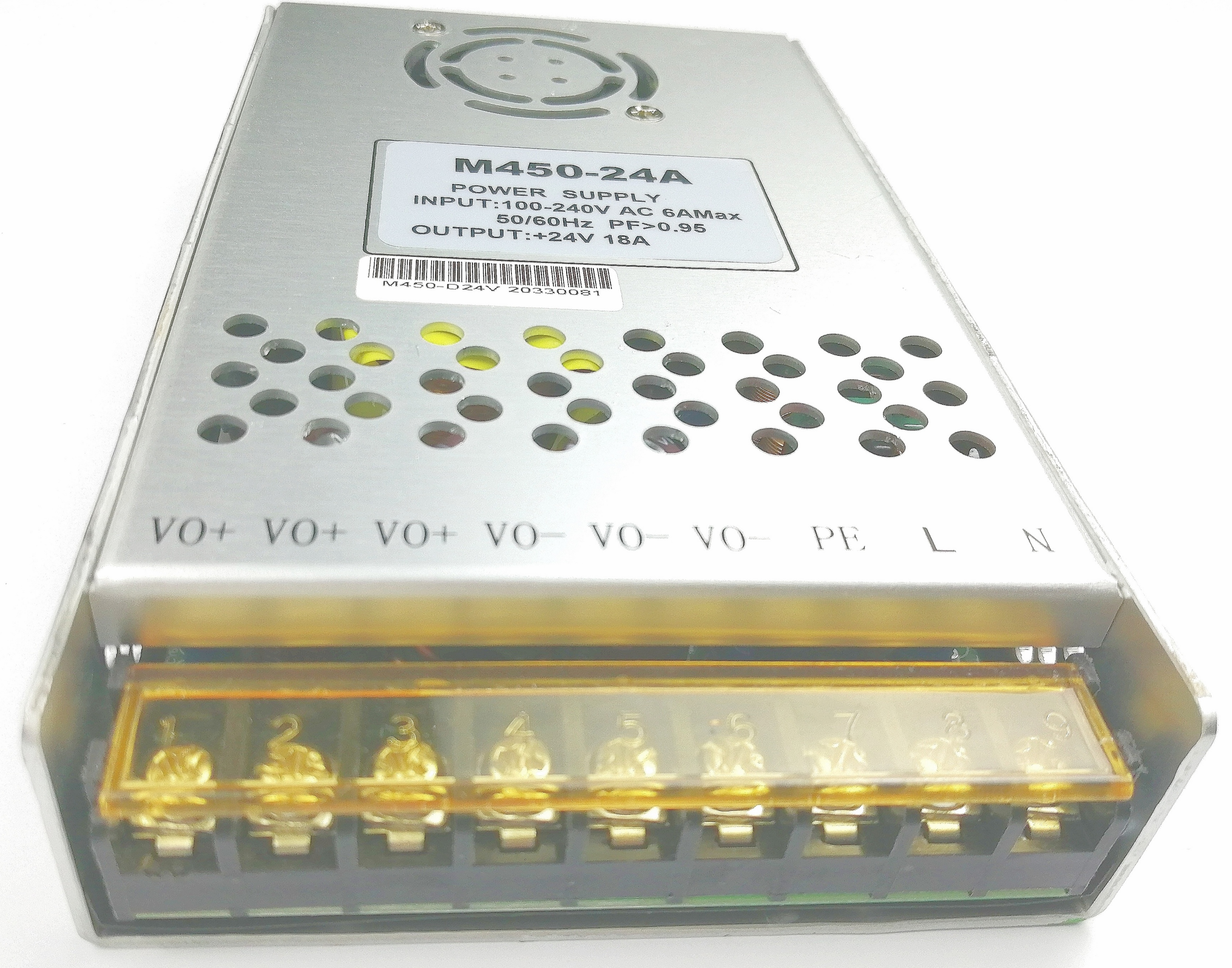 超薄小体积400W-12V24V36V48V60V33.3A16.6A11A8.3A6.6A替代MW RSP开关电源图片
