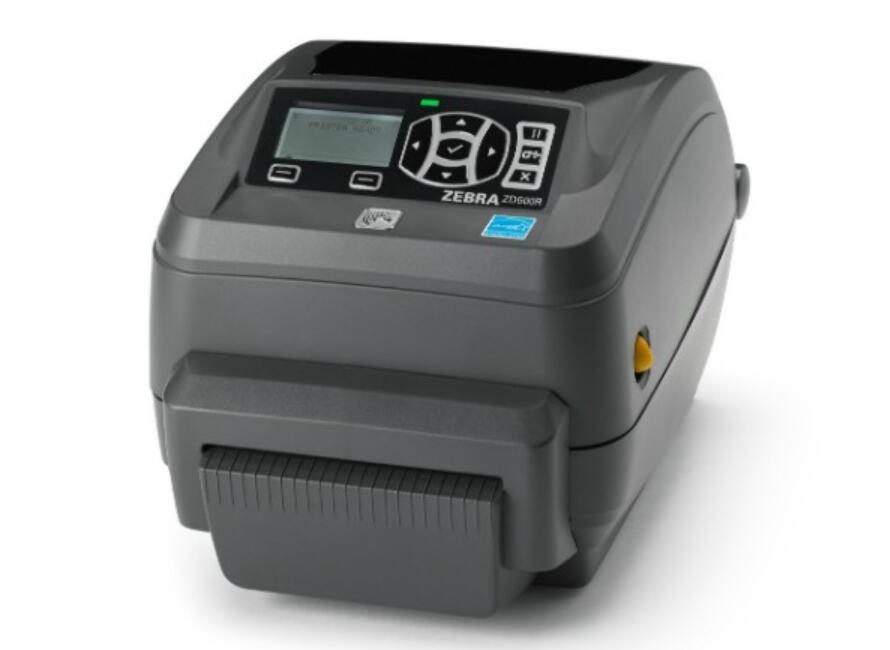 ZEBRA斑马ZD500R RFID标签打印机桌面RFID条码打印机腕带RFID打印机货盘标签图片
