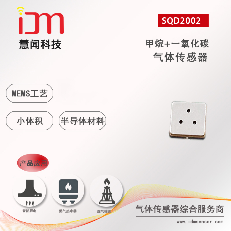 CO/CH4二合一气体传感器SQD2002图片