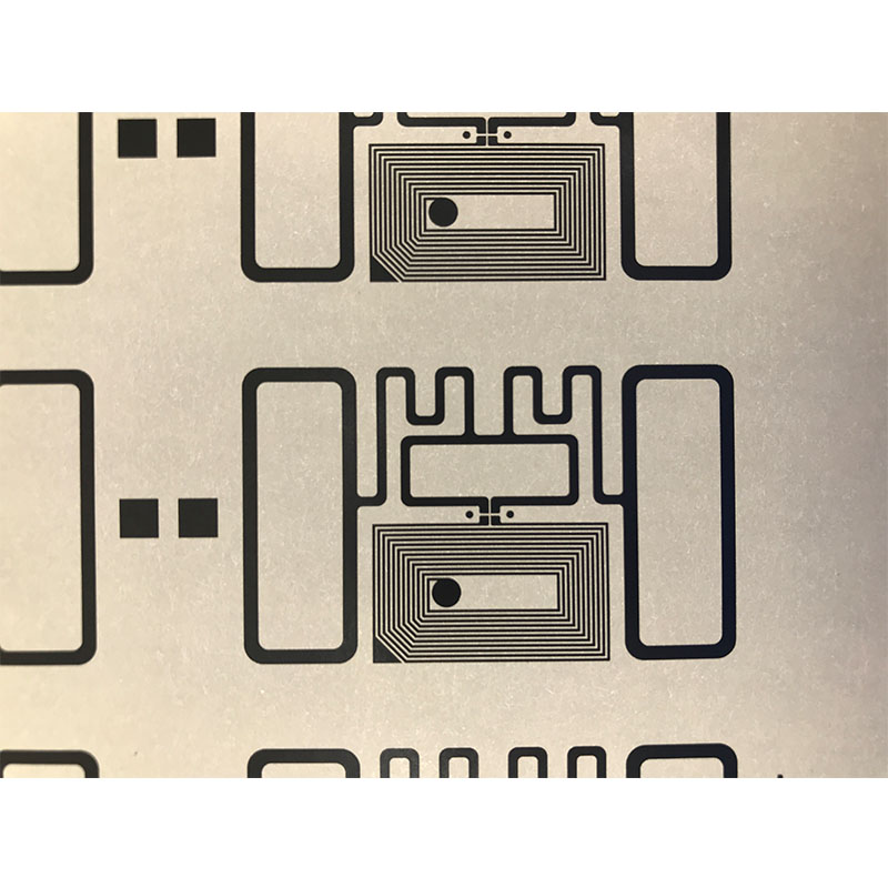 纸质双频印刷天线DFA-3050 铜版纸基RFID天线 印刷RFID 易碎RFID图片