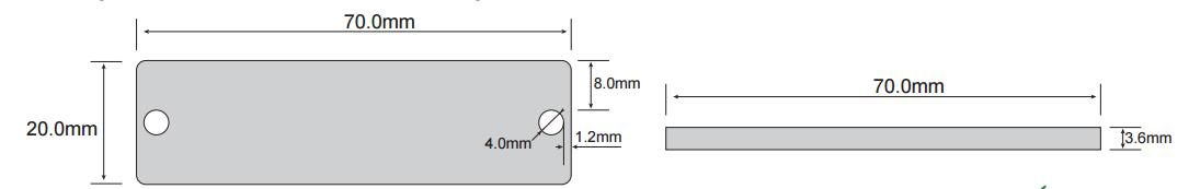 KO-P7020 PCB 抗金属标签图片