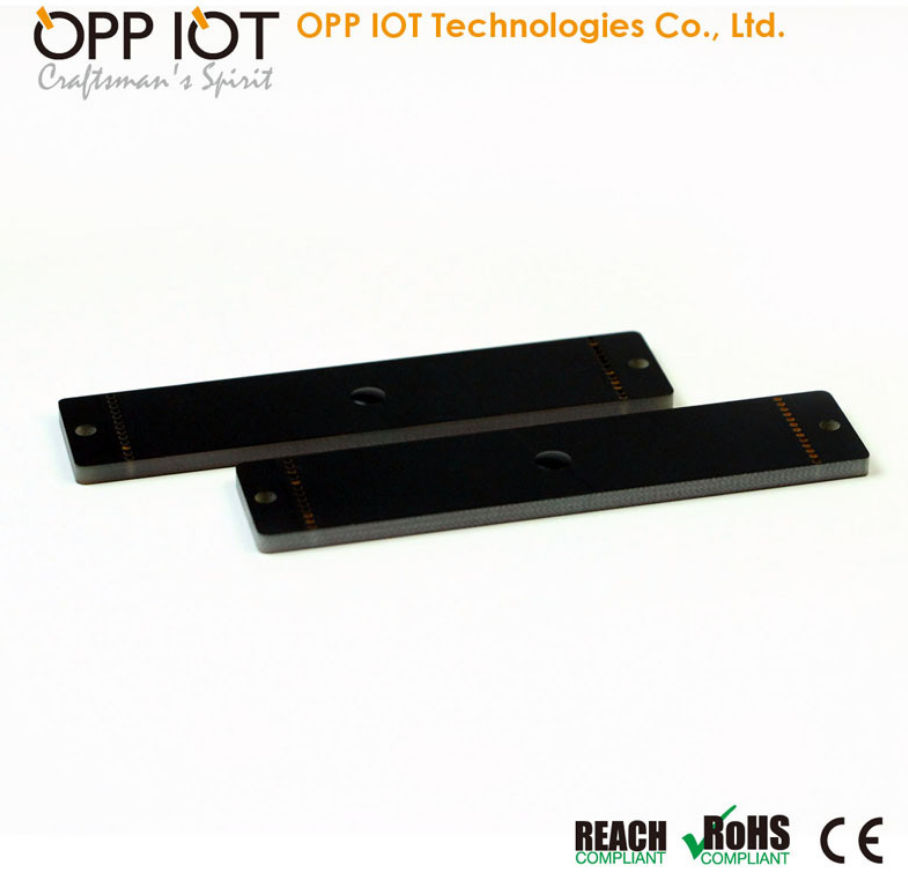 rfid铁路标签 PCB抗金属电子标签 RFID超高频抗金属标签 图片