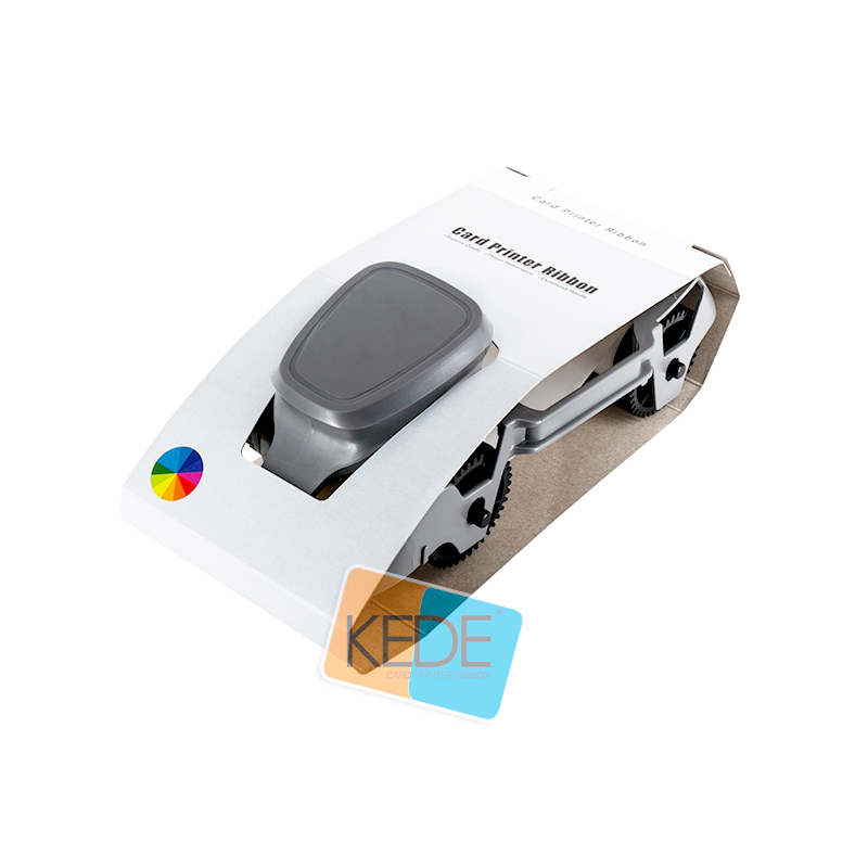 可得 斑马兼容色带 800300-809 白色 1000张 适用于 ZC100 ZC150 ZC300 ZC350 证卡打印机图片