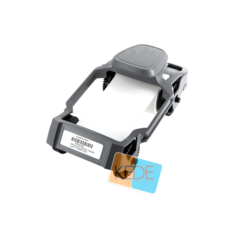 可得 斑马兼容色带 800300-809 白色 1000张 适用于 ZC100 ZC150 ZC300 ZC350 证卡打印机图片