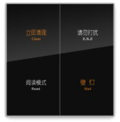 ZigBee智能开关 (零火版) XV-D6-4(二四开关)图片