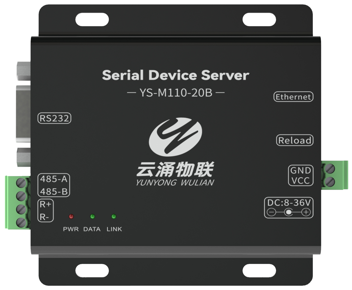 单串口服务器 YS-M110-20B图片