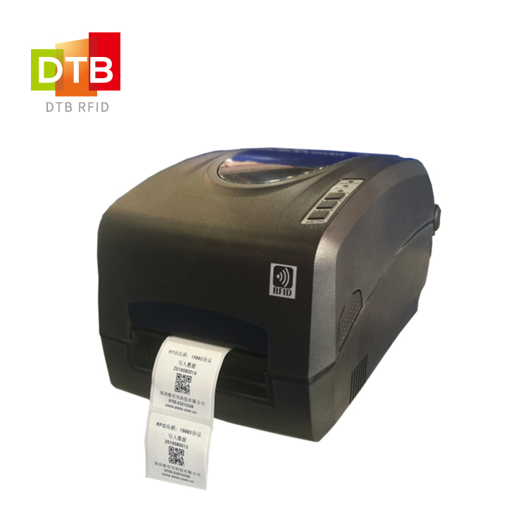 DTB 零售管理热敏打印机 203/300dpi 桌面式RFID高频标签打印机图片