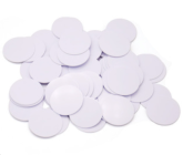 ntag215白卡 自制amibo NFC215钱币卡直径25mm圆卡塞尔达动物之森