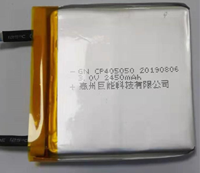 锂锰软包电池CP405050图片