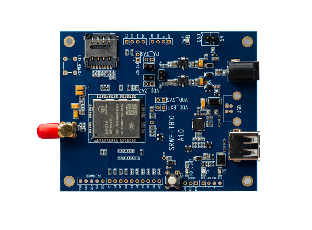 NB-IoT 模组评估板(NH01/NR01A系列)图片