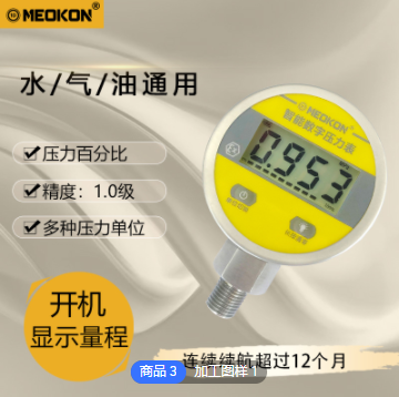 MD-S260智能数字压力表图片