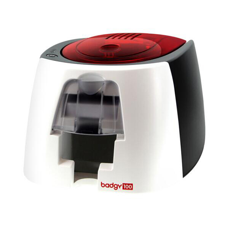 Evolis badgy 证卡打印机工作证IC门禁卡学生证PVC卡片制卡机图片