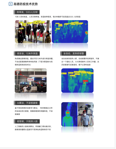 高德红外热成像 Ir236 智能人体测温防疫专用湖北总代现货速发图片
