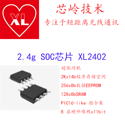 2.4G SOC芯片 XL2402