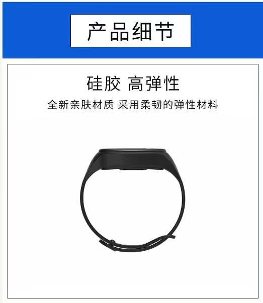 NB测温定位手环、NB疫情防疫手环、蓝牙测温手环图片