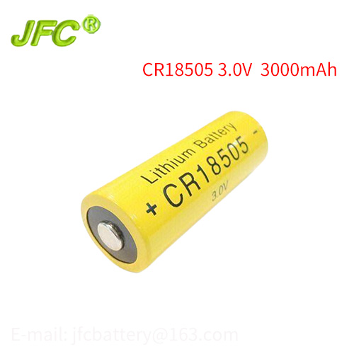 CR18505 3.0V 3000mAh 防爆锂锰柱式电池 不可充电锂电池图片