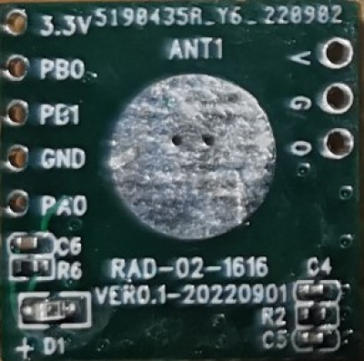 雷達感應模組RAD-02-1616