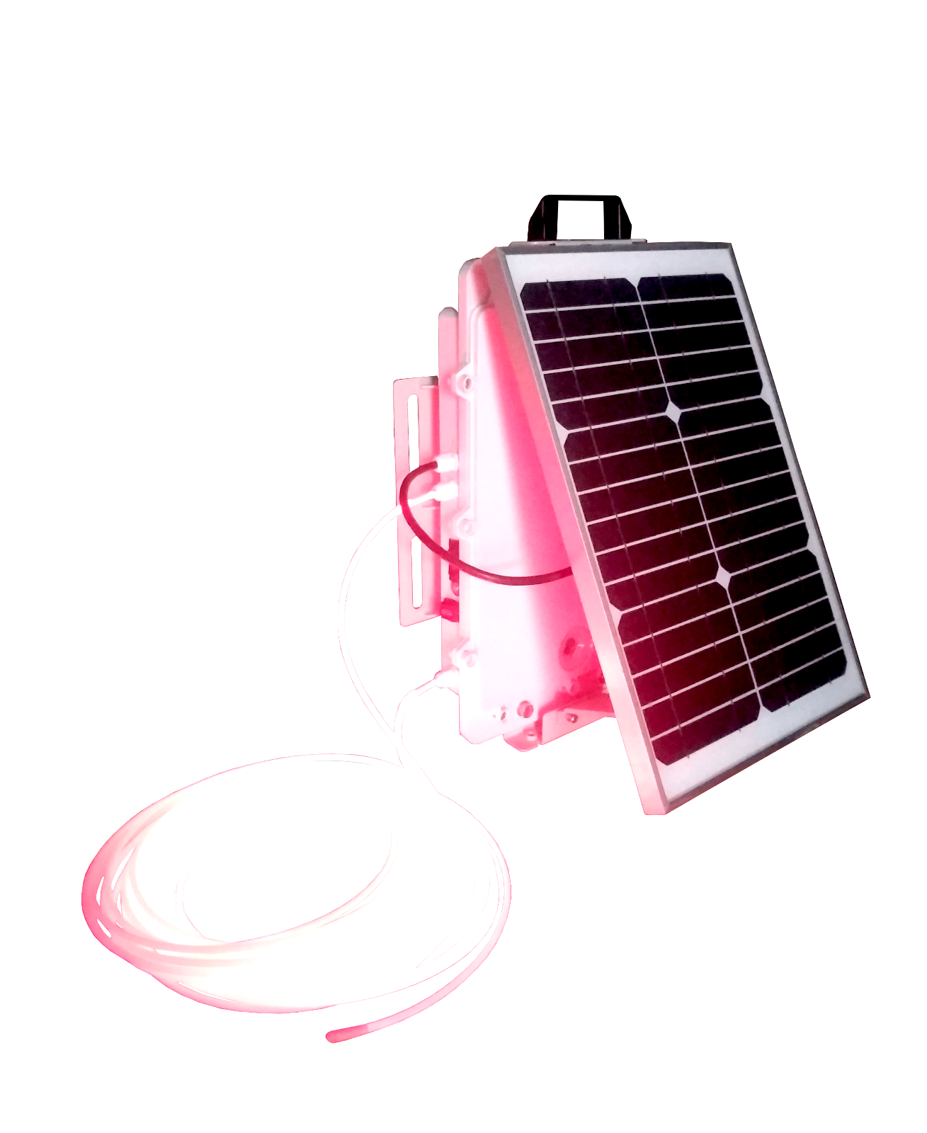 户外线杆拉线警示设备 电杆拉线发光警示装置支持定制图片