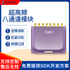 RFID八通道读写模块工业物流仓储多标签识别抗干扰远距离识别模组