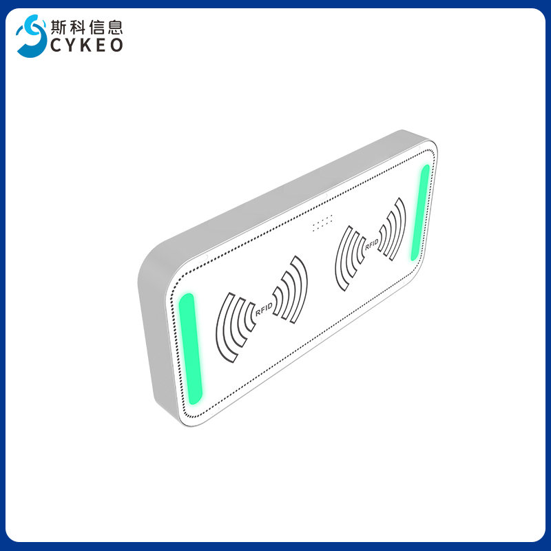 超高频双感应识别RFID吸顶式通道门仓库资产管理盘点安全防盗门图片