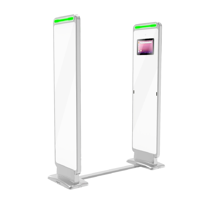 智慧零售红外检测门禁图书馆人流统计RFID通道门出入库识别防盗门图片