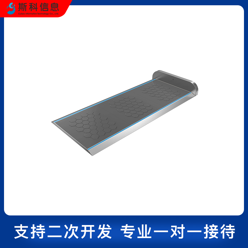 RFID智能地踏门禁抗碾压重型地埋式感应器工业仓库叉车通道门图片