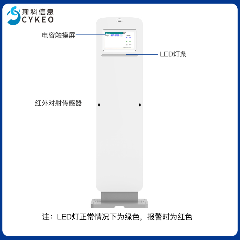 RFID超高频感应通道门仓储盘点防盗报警系统自动识别出入管理门禁图片