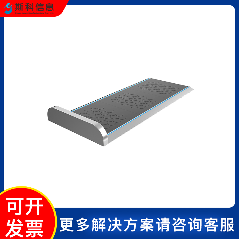 RFID智能地踏门禁抗碾压重型地埋式感应器工业仓库叉车通道门图片