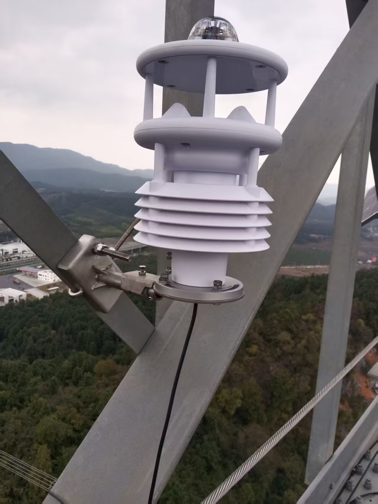 输电线路微气象数据分析系统 多维微气象监测装置 电力气象灾害监测与预测预警系统图片