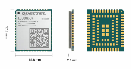 移远 EC800K-CN物联网首选 LTE Cat 1 模块图片
