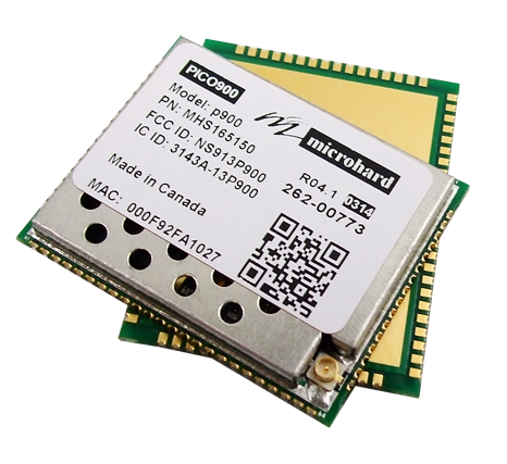 Microhard 900MHz跳频电台核心模块图片