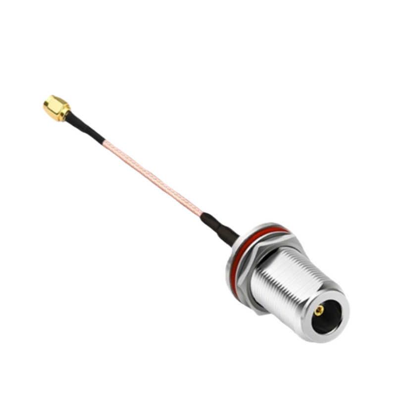 天线转接线 射频同轴线 N型母头转 SMA-J 公头内螺内针 RG316 线长200mm RF射频连接线 适用所有射频发射 / 接收通信系统图片