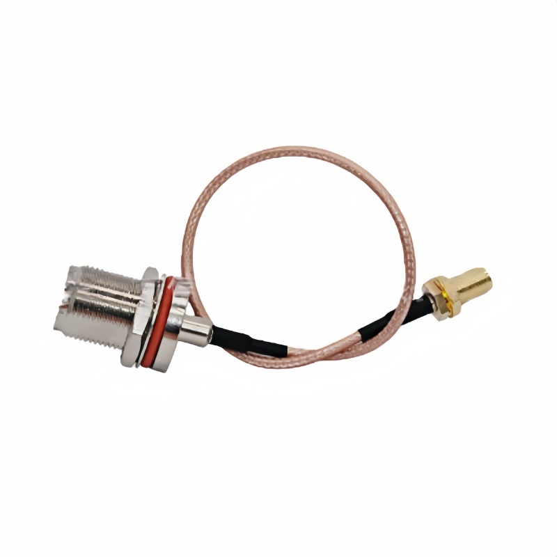 天线转接线 射频同轴线 N型母头转 SMA-J 公头内螺内针 RG316 线长200mm RF射频连接线 适用所有射频发射 / 接收通信系统图片