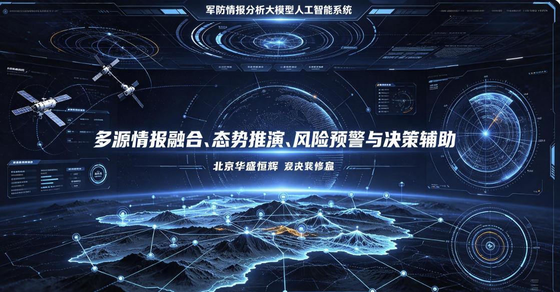 军防情报分析大模型人工智能系统平台软件图片