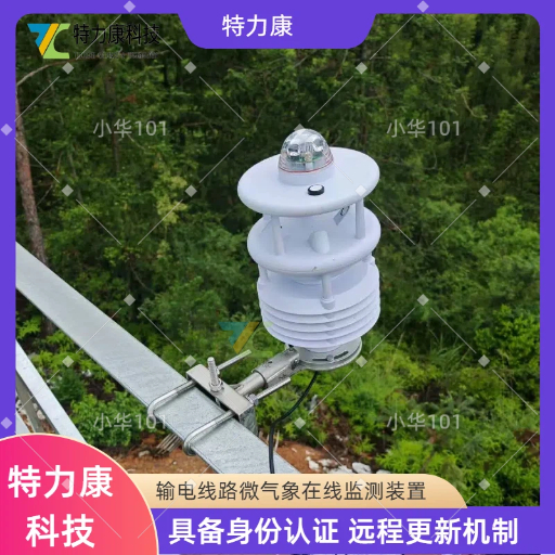 严寒地区输电线路气象监测装置 极端复杂环境微气象监测装置图片