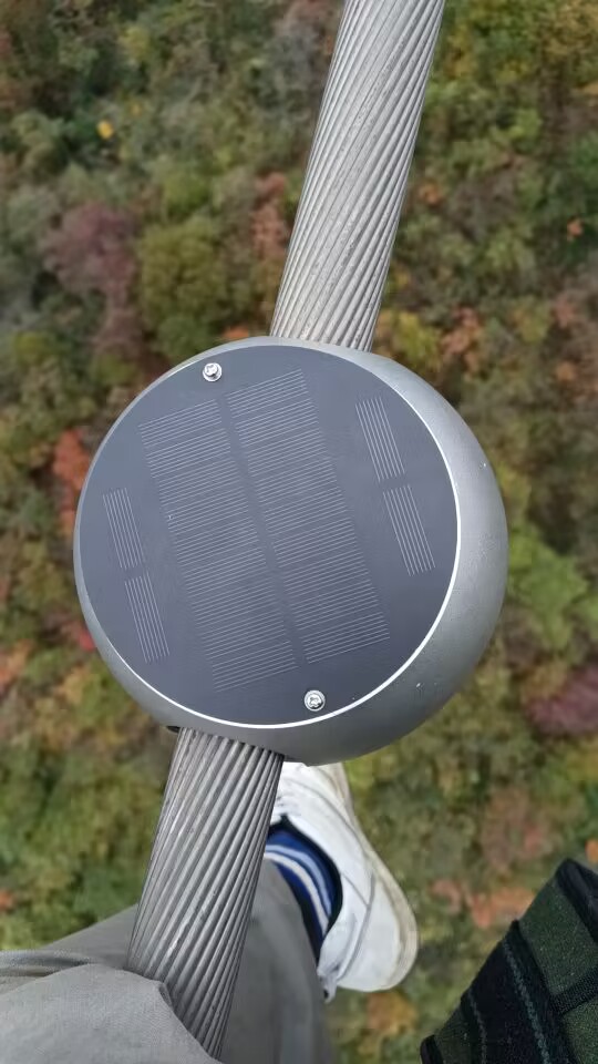 三跨点位输电线路弧垂观测系统 输电线路导线弧垂在线监测系统图片