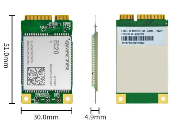 移远 EG25-G Mini PCIe LTE Cat 4 模块供应图片
