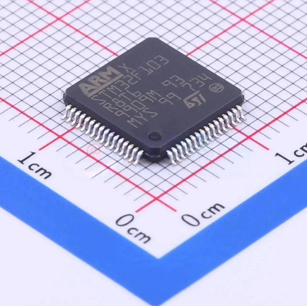 全新原装ST STM32F103R8T6 32位64KB微控制器MCU LQFP-64封装单片机芯片图片