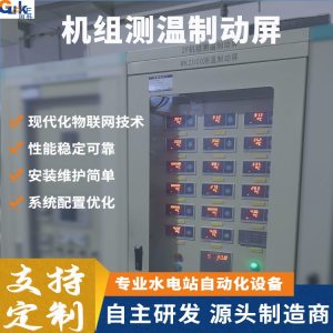 国科WK2000水轮机组测温测速制动控制屏|轴承瓦温监测风闸制动成套控制柜