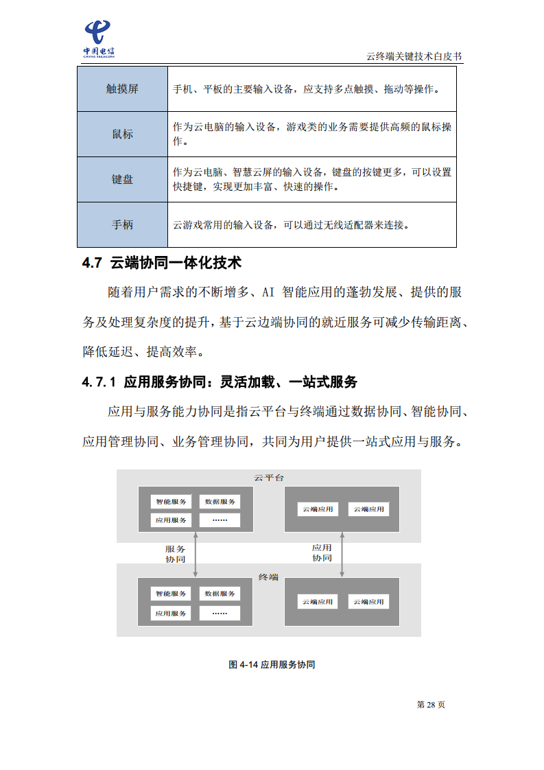 云终端关键技术白皮书(2021)图片