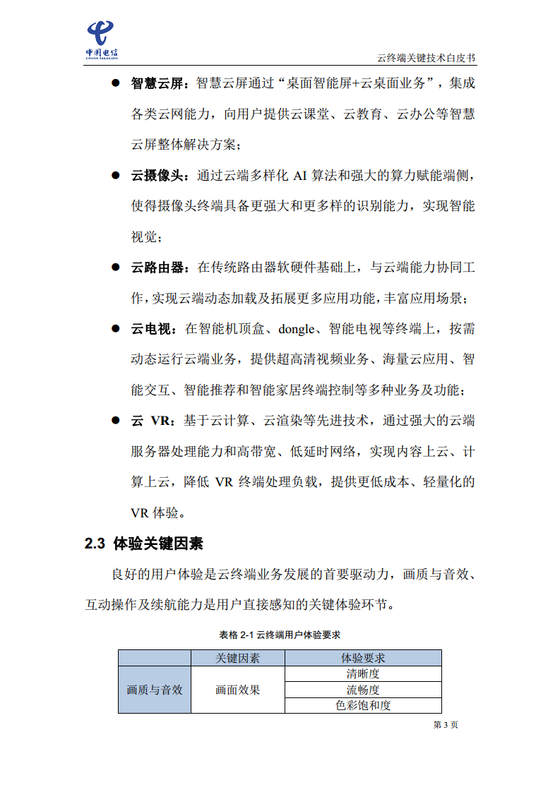 云终端关键技术白皮书(2021)图片