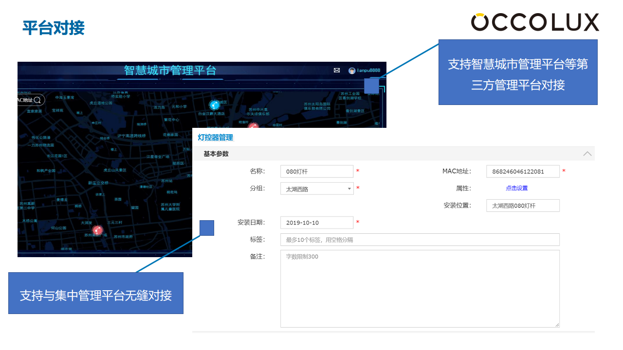 智慧路燈單燈控制解決方案圖片