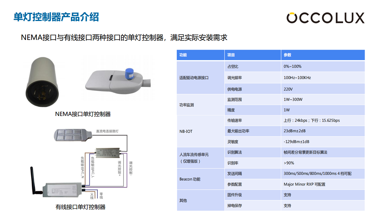 智慧路燈單燈控制解決方案圖片