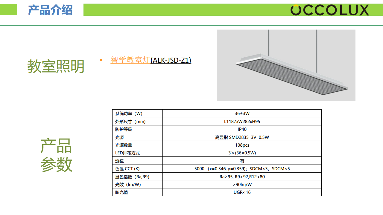 學(xué)校智慧教室護(hù)眼燈解決方案圖片