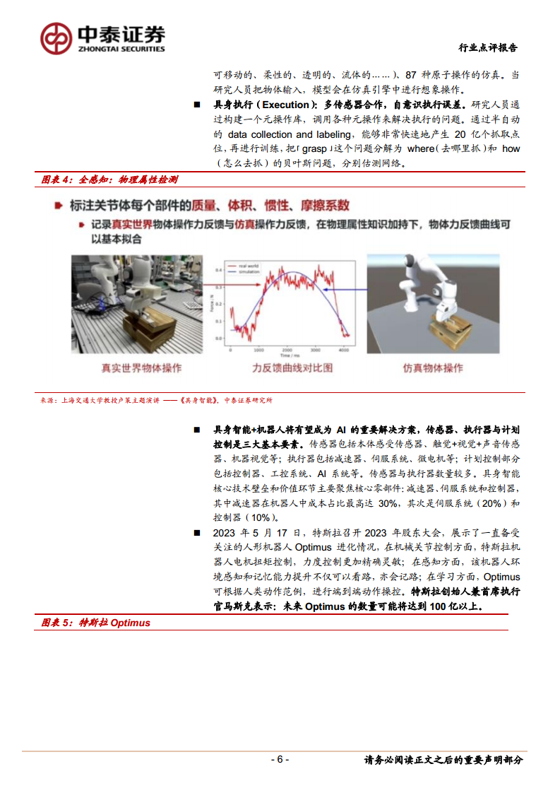 具身智能推动AI新浪潮,持续推荐算力、机器视觉供应链图片