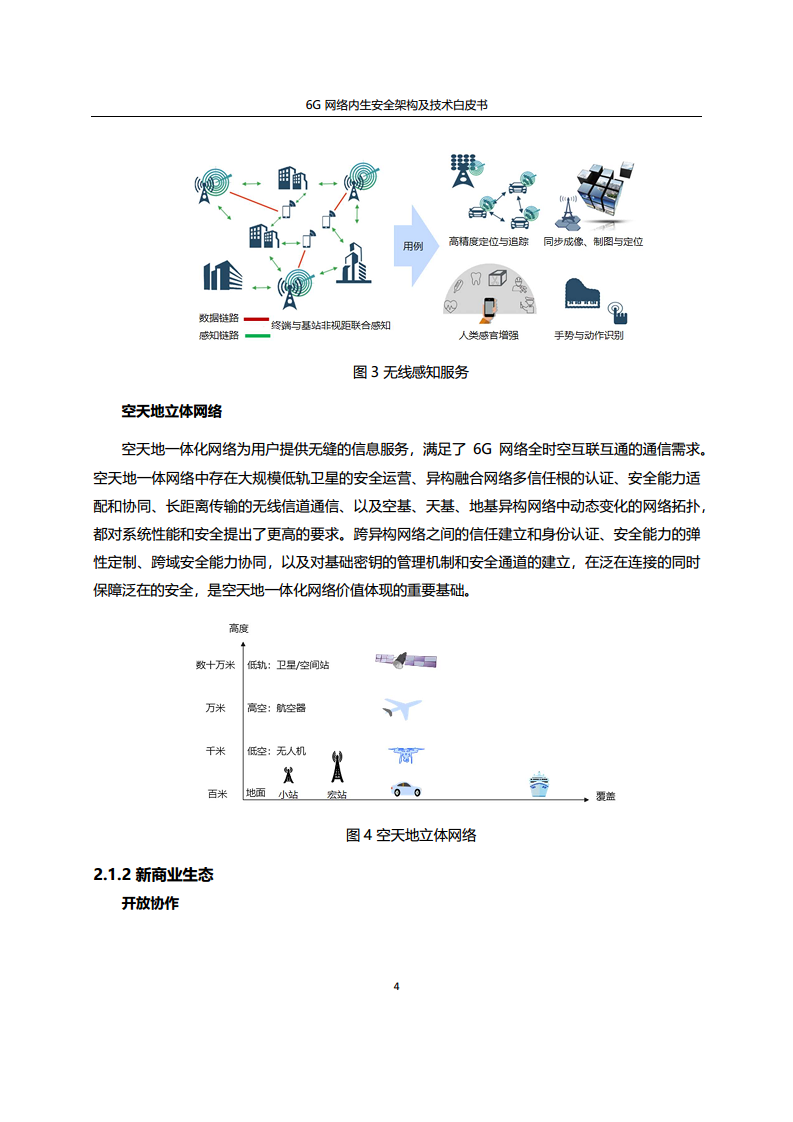 6G网络内生安全架构及技术白皮书图片