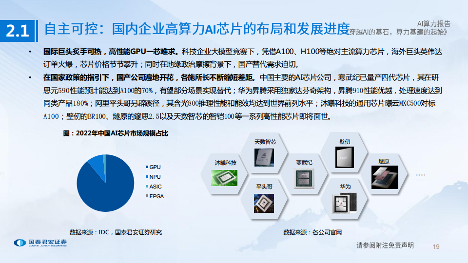 AI算力深度报告:穿越AI的基石,算力基建的起始图片