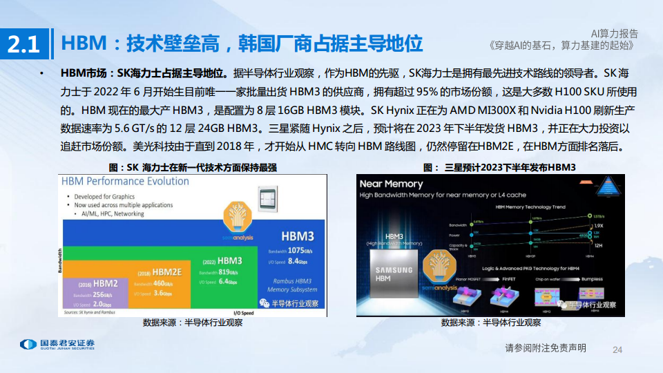 AI算力深度报告:穿越AI的基石,算力基建的起始图片